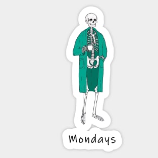 Mondays Sticker